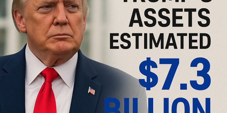 트럼프 대통령 자산 총 73억달러 추산