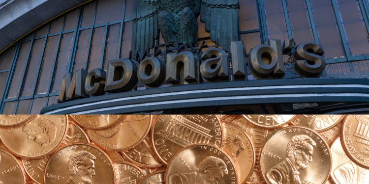 맥도날드, 현금결제시 5센트 단위로 반올림