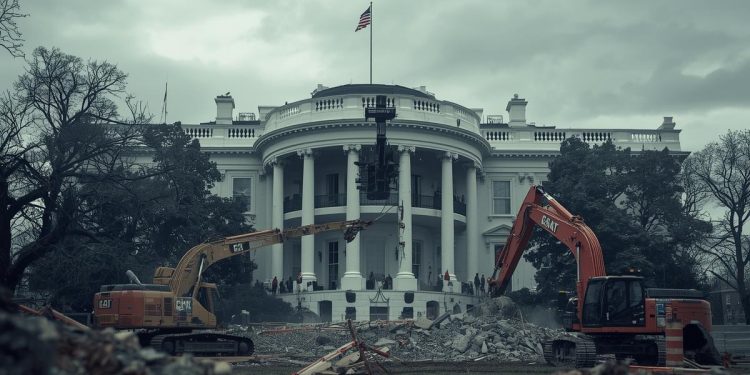 미국인 다수, 트럼프의 백악관 동관 철거에 반대