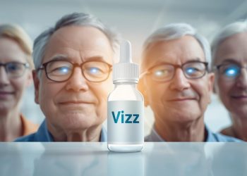 노화로 인한 시력저하 개선 새로운 안약 ‘비즈(Vizz)’