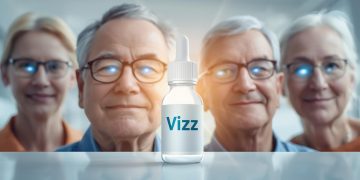 노화로 인한 시력저하 개선 새로운 안약 ‘비즈(Vizz)’