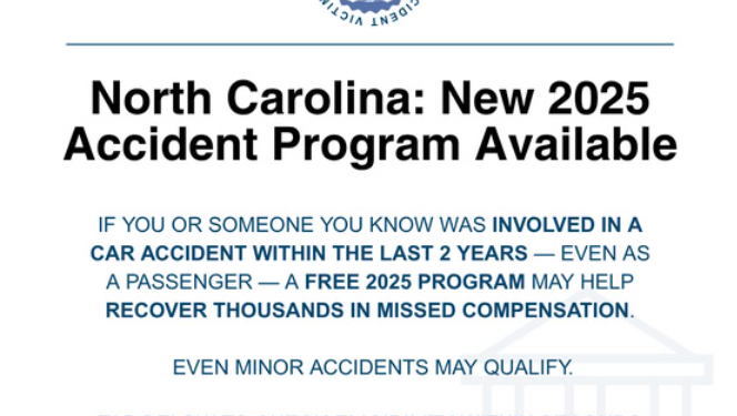 “그린스보로 교통사고 피해자 보상금?” 온라인 광고 확산 중