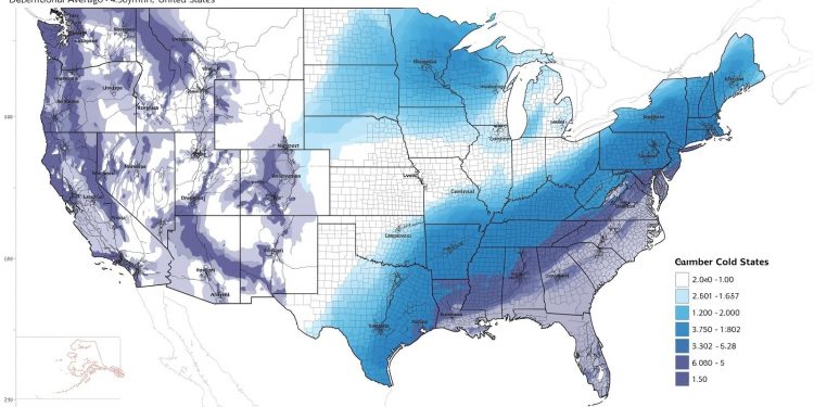 북극 한파, 미전역 강타…주민 8,400만명 영향권