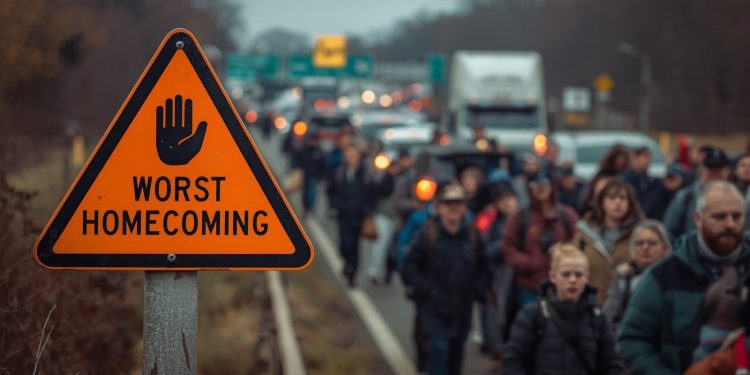 추수감사절 연휴 대이동…‘최악의 귀성길’ 경고