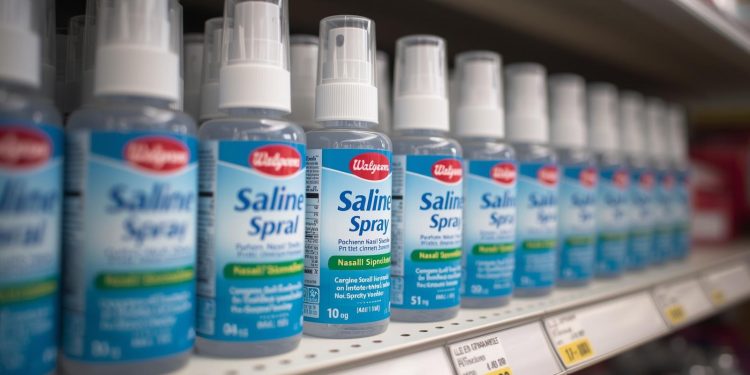 월그린, ‘식염수 코 스프레이’ 4만여병 자진 리콜