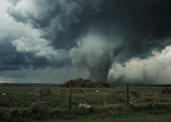 텍사스주 휴스턴 인근 토네이도 강타