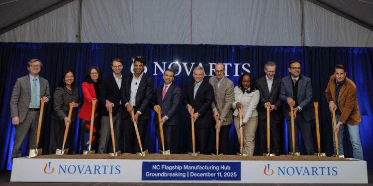 노바티스, 노스캐롤라이나에 대규모 제약 제조시설 확장