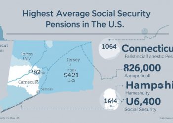 미국서 평균 사회보장연금 가장 많이 받는 주는 ‘코네티컷’… 뉴저지·뉴햄프셔 순