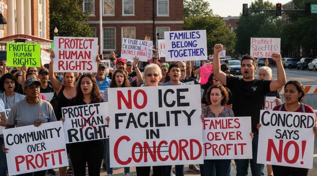 콩코드 ‘ICE 구금시설 유치 소문’에 주민 반발… 시 “공식 계약 없어”