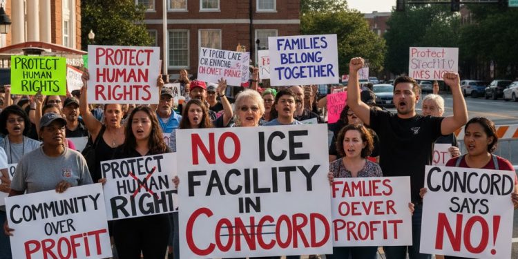 콩코드 ‘ICE 구금시설 유치 소문’에 주민 반발… 시 “공식 계약 없어”