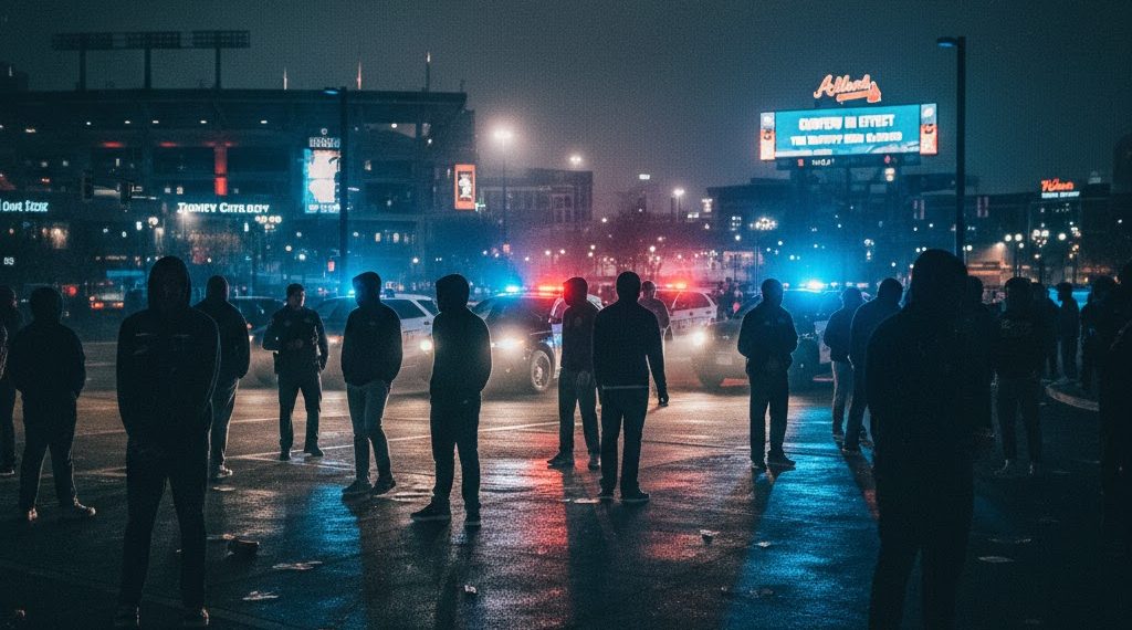 캅 카운티, 도로 점거 청소년 무더기 연행