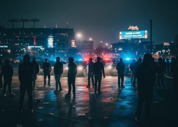 캅 카운티, 도로 점거 청소년 무더기 연행