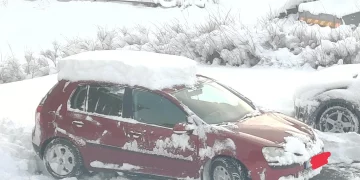 차량 지붕 위 눈(Ice Missile) 그대로 두고 운전하면 불법?