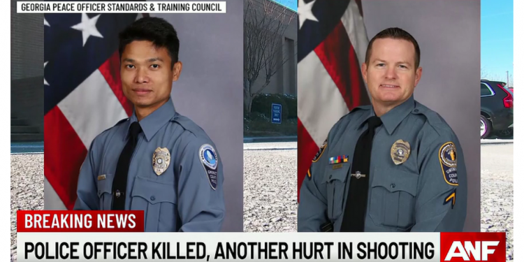 “조지아주 귀넷카운티 경찰관, 사기 신고 대응 중 총격으로 순직”