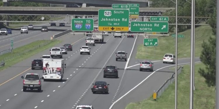 I-485 익스프레스 차선 개통…샬롯 외곽 교통체계 대전환