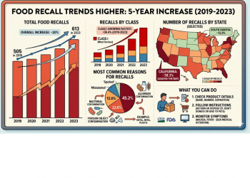 미국 내 식품 안전 비상… ‘사망 위험’ 1등급 리콜 폭증