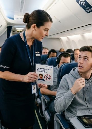 유나이티드항공 “헤드폰 안 쓰면 하차”… 기내 소음 규정 대폭 강화