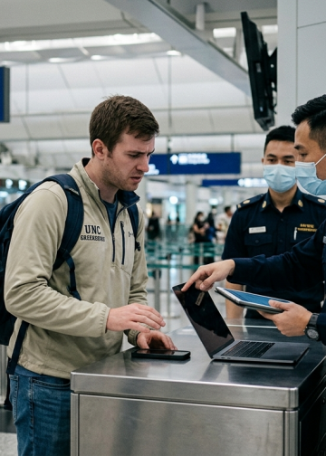 홍콩 방문 미 시민 “휴대폰 비밀번호 거부하면 처벌”…환승객도 적용