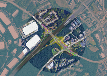 I-85·맥기니스 페리 신규 교차로 공사 ‘막바지’… 4월 중 개통될 듯
