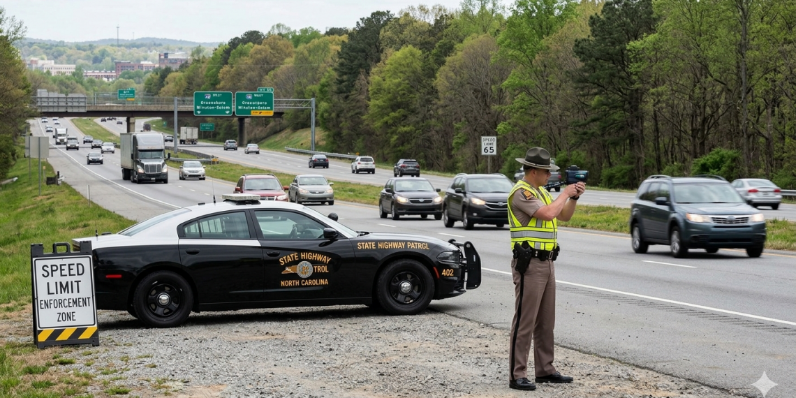 노스캐롤라이나 전역 과속 집중 단속… 4월 5일까지 검문 확대