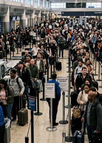 무급 근무에 결근율 40% 속출… 공항 마비에 ICE 요원 긴급 투입