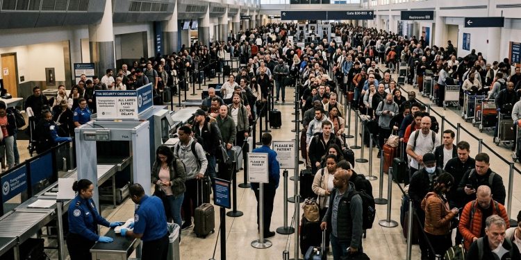 무급 근무에 결근율 40% 속출… 공항 마비에 ICE 요원 긴급 투입