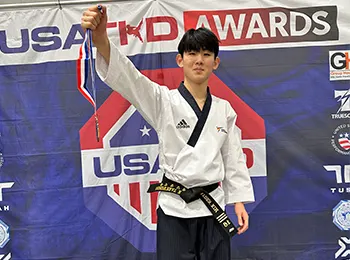 조지아 한인 학생 제이든 김, 미국 태권도 국가대표 선발…춘천 세계선수권 출전