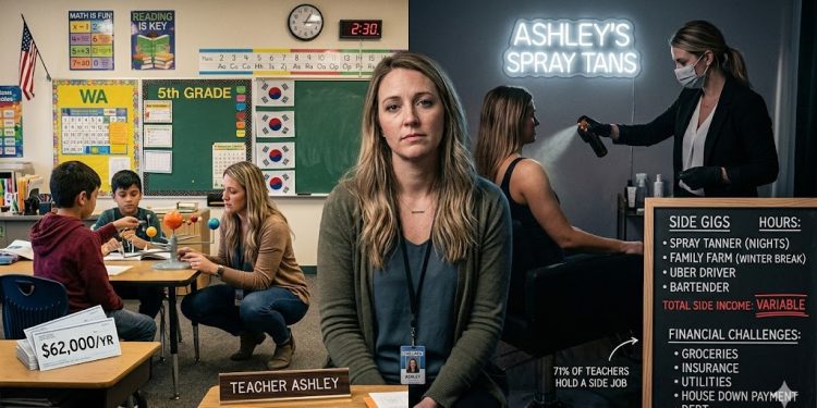 “교실 지키려 밤거리 나선다”… 미국 교사 10명 중 7명 ‘투잡’ 고군분투