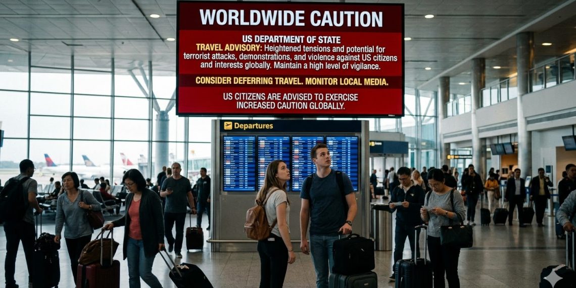 미 국무부 “전 세계 미국인 여행자 경계 강화” 경보 발령