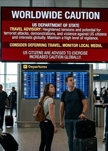 미 국무부 “전 세계 미국인 여행자 경계 강화” 경보 발령