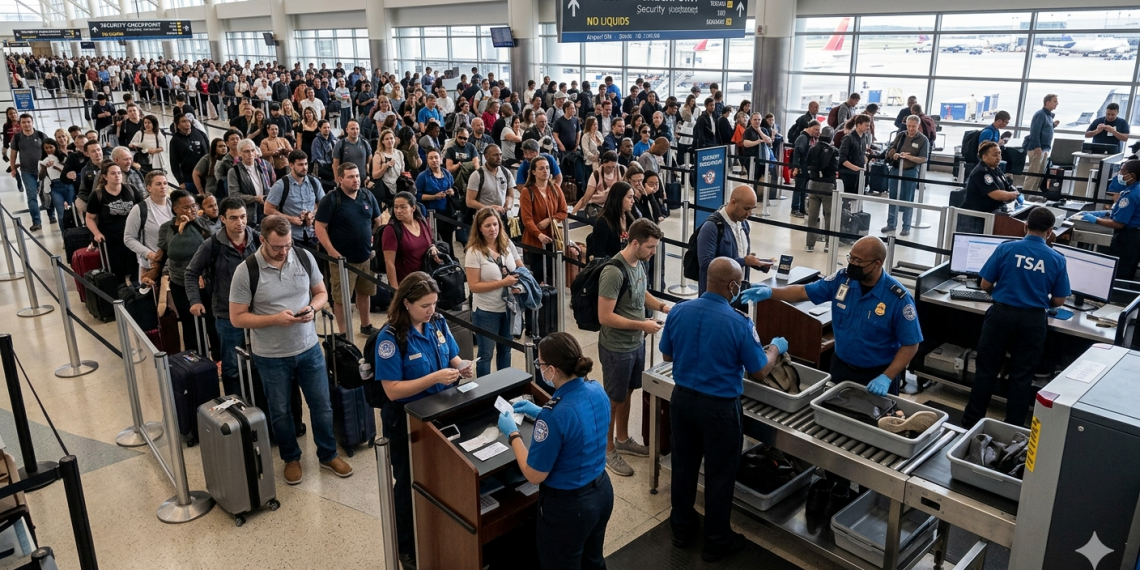 트럼프, TSA 급여 지급 ‘강행’… 의회 대립에 공항 대란 해결은 ‘불투명’