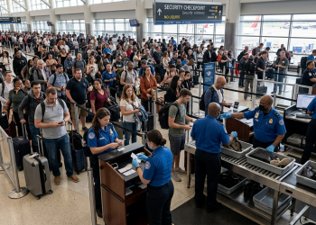 트럼프, TSA 급여 지급 ‘강행’… 의회 대립에 공항 대란 해결은 ‘불투명’