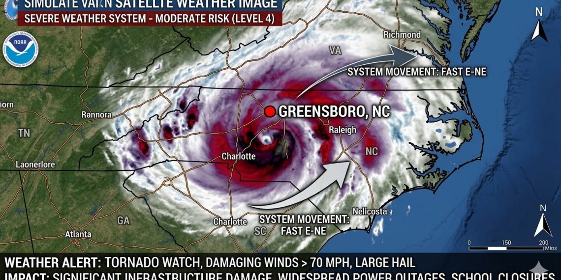 “역대급 폭풍우가 온다”… 그린스보로 등 NC 주요 학교 전면 휴교