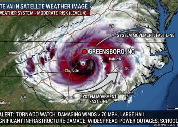 “역대급 폭풍우가 온다”… 그린스보로 등 NC 주요 학교 전면 휴교