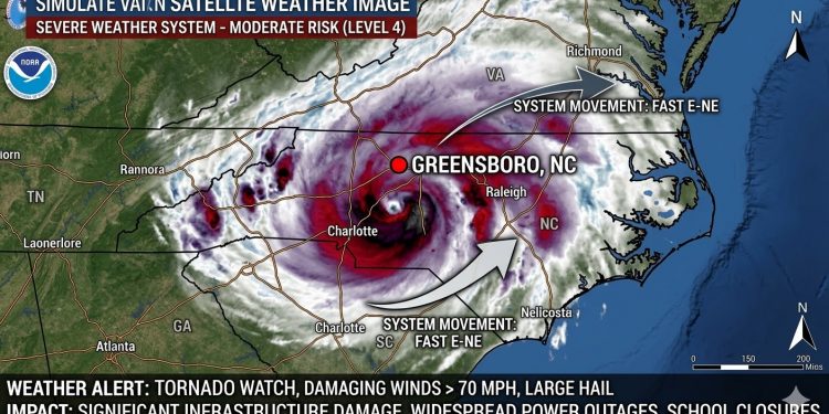 “역대급 폭풍우가 온다”… 그린스보로 등 NC 주요 학교 전면 휴교