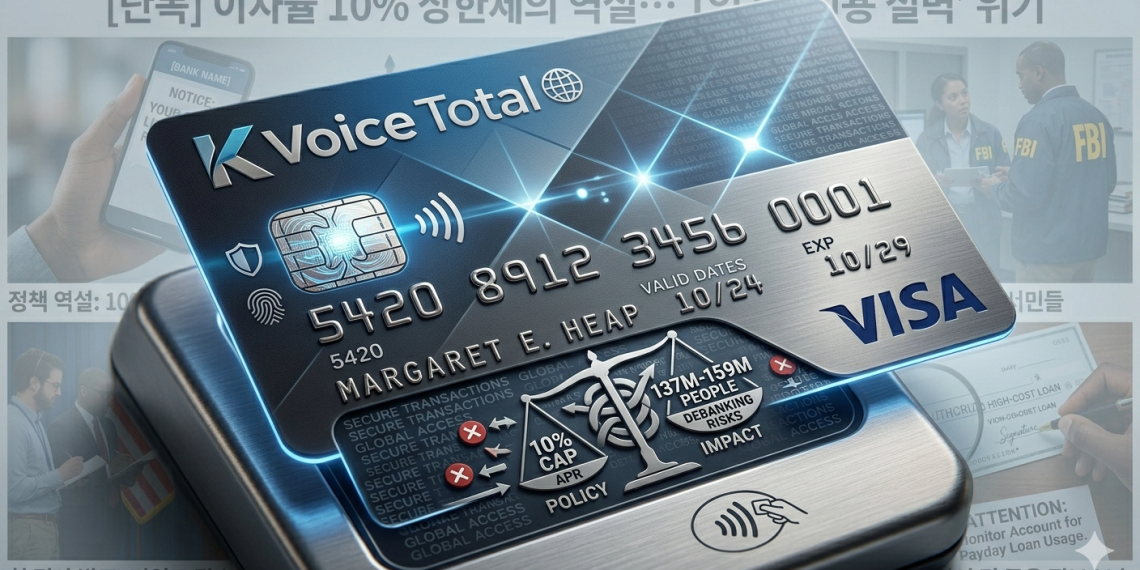 ‘이자율 10% 상한제’의 역설… 미 서민 1억 명 ‘신용 절벽’ 내몰리나