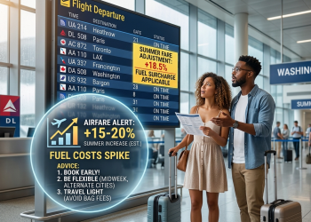 유가 폭등에 비행기 표값 20% 뛴다