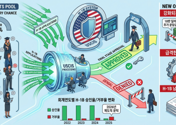 미 전문직 취업비자(H-1B), ‘심사’는 완화됐으나 ‘문턱’은 더 높아졌다