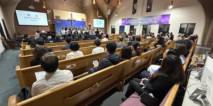 “하나님은 기도하는 사람을 사용하신다”… 트라이애드 지역 9개 한인 교회 부활절 연합예배 성료