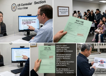 美 비자 인터뷰, 사실상 ‘사전 난민 심사’로 변질…입국 문턱 대폭 높아졌다