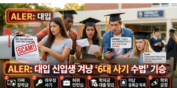 “등록금 미납? 장학금 당첨?”… 예비 대학생 울리는 정교한 사기 주의보