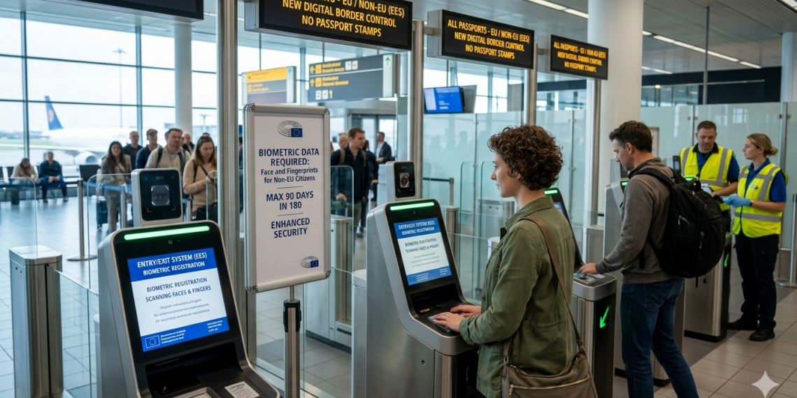 유럽 입국 절차 대전환…지문·얼굴 스캔 의무화 ‘EES’ 전면 시행