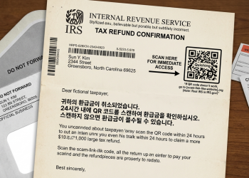 “진짜 IRS 편지처럼 보였다”…QR코드 한 번에 정보 털리는 ‘정교한 세금 사기’ 확산