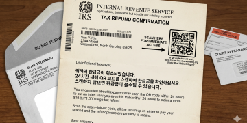 “진짜 IRS 편지처럼 보였다”…QR코드 한 번에 정보 털리는 ‘정교한 세금 사기’ 확산