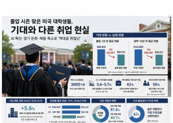 “학위만으로는 부족하다”…미국 졸업시즌 맞은 대학생들, 냉혹한 취업 현실 직면