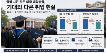 “학위만으로는 부족하다”…미국 졸업시즌 맞은 대학생들, 냉혹한 취업 현실 직면