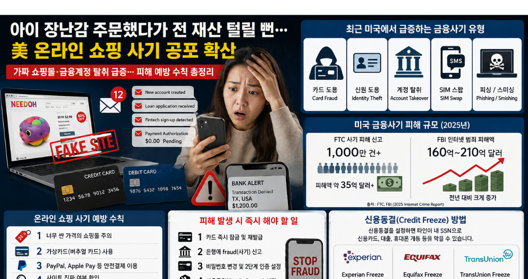 “아이 장난감 주문했다가 전 재산 털릴 뻔”… 미 온라인 쇼핑 사기 공포 확산
