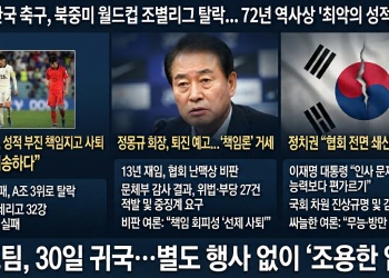 한국, 사상 최악 성적으로 32강行 좌절…홍명보 감독 전격 사퇴
