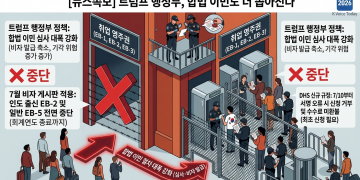 트럼프 행정부, 합법 이민도 더 좁아진다…7월부터 영주권 심사·비자 발급 대폭 강화