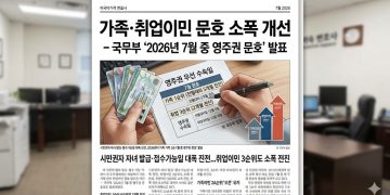 가족·취업이민 문호 소폭 개선… 인도발 취업 적체는 심화